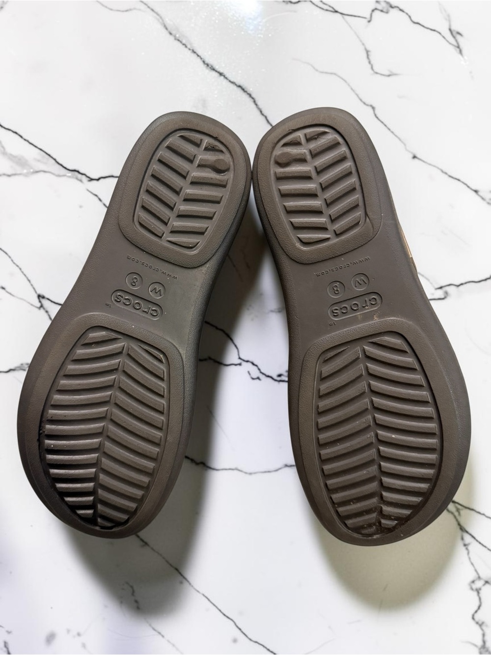 Crocs Monterey Metallic Strap Wedge Flip - Picture 6 of 9
